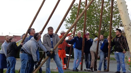 29.04.2017 - Maibaumaufstellen