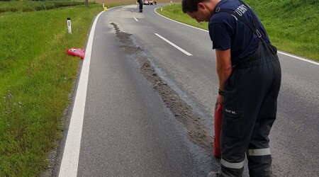 23.08.2019 - 350 Meter Ölspur in Rohrbach