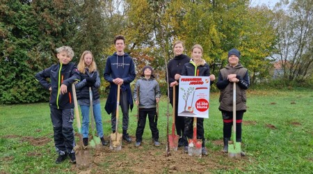 29.10.2022 - Baumpflanzaktion der Feuerwehrjugend