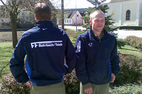 Neue Trainingsjacken