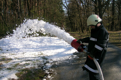 Waldbrand in Rohrbach/Bergen  