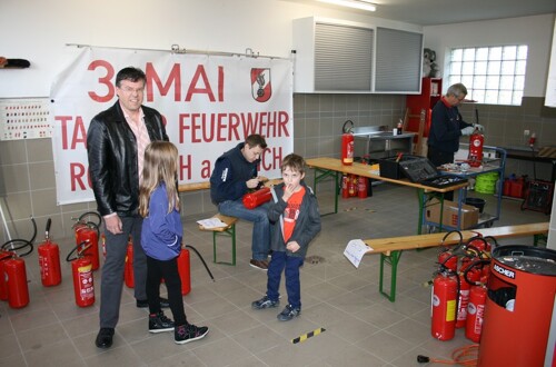 Feuerlöscher-Überprüfungsaktion