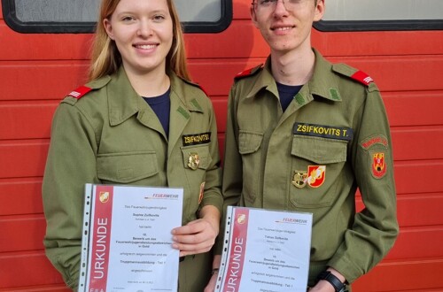 Feuerwehrjugend-Leistungsabzeichen in Gold